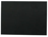 Placemats Dining Table Mats Set Of 4 Black Faux Leather Thick