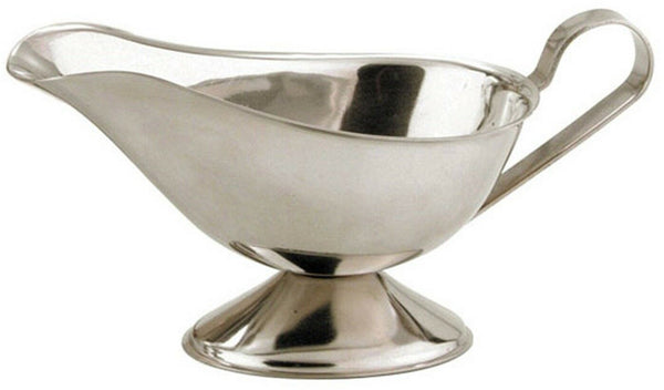 Sunnex Silver High Grade Stainless Steel Gravy Boat Sauce Dish Container