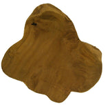 Large Teak Wood Plate Tree Slices Rustic Place Mats Pieces Trees Sliced Thinly