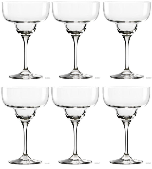 Stolzle Lausitz Set of 6 Margarita Glasses Cocktail Glasses