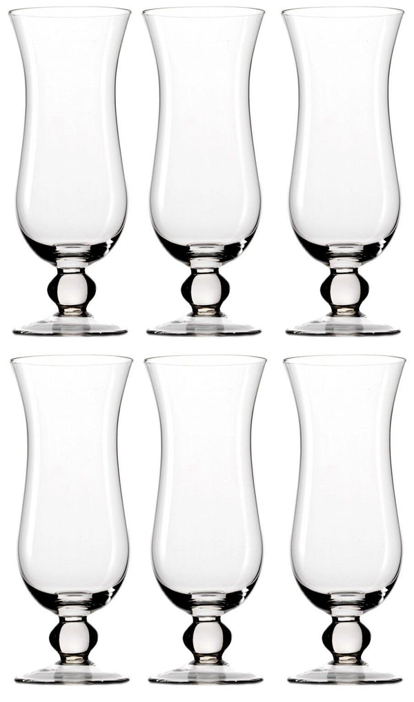 Stolzle Hurricane Acapulco Tall Trendy Cocktail Dinner Glasses 480ml Set of 6