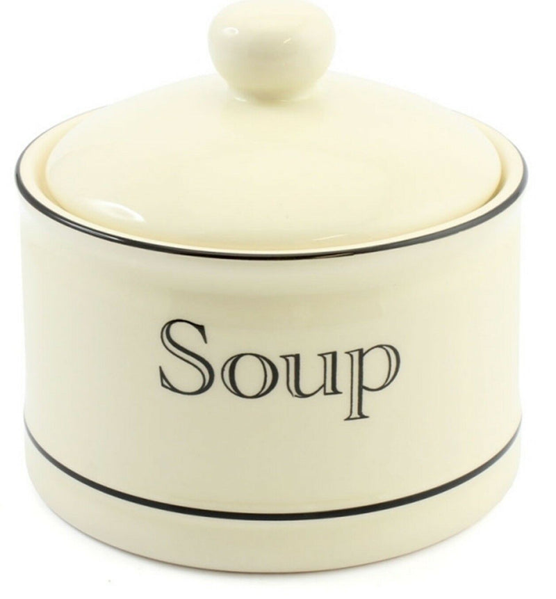 Leonardo Collections Large Lidded Soup Bowl 500ml CREAM