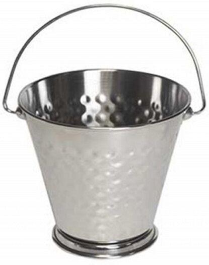 Stainless Steel & Copper Presentation Centerpiece Buckets & Mini Roasting Dish