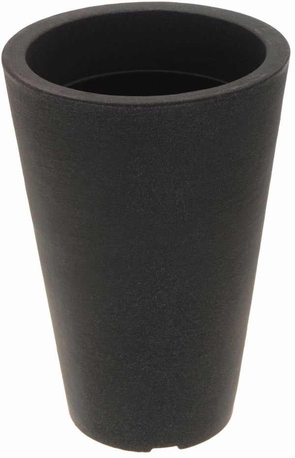 Large Plastic Indoor / Outdoor Plant Pots Charcoal