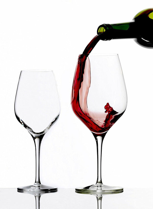 Stolzle Set of 6 Red Wine Glasses Large wine glasses 480ml Lead free crystal