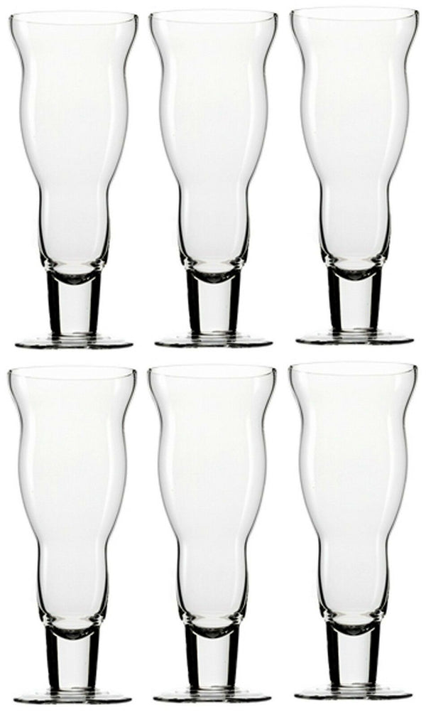 Stolzle Lausitz Rumba Cocktail Glasses  Ice Coffee Glass 420ml Made in Germany Set of 6