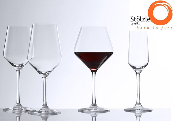 Stolzle Set of 6 Red Wine Glasses White Wine Glasses Champagne Flutes Glass