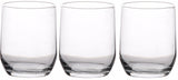 Set of 3 Wine Glasses Juice Water Glasses Set of 3 Large  Whiskey Tumblers 315ml