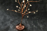 32 LED Christmas Tree Light Up Black Rose Gold Twig Tree Easter Home Decorations