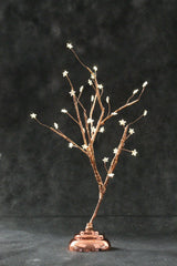 32 LED Christmas Tree Light Up Black Rose Gold Twig Tree Easter Home Decorations