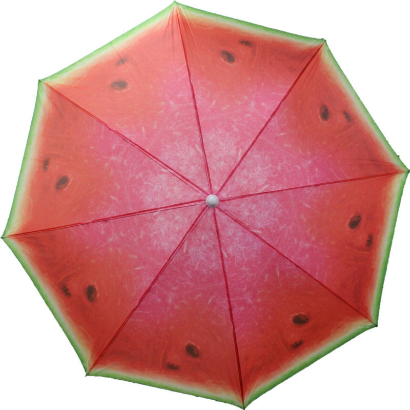 Bright Parasol Garden Umbrella Beach Shade Tilting Lovely Fruit Colours 180cm