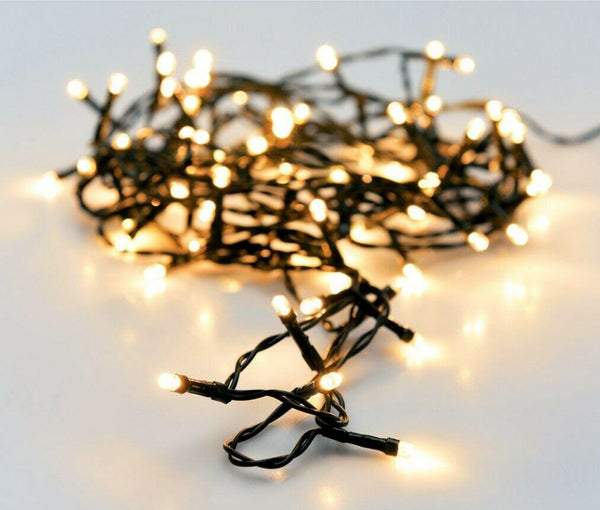 String Fairy Lights - 192 White LED Lights Garden Lounge Christmas Wedding Party