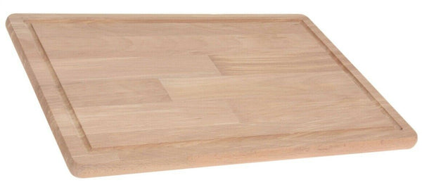 Large Beech Wood Wooden Hard Wood Chopping Board 39cm x 26cm Rectangle