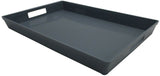 Large Serving Trays Stackable Plastic 42 x 28 cm Pastel