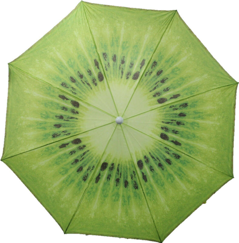 Bright Parasol Garden Umbrella Beach Shade Tilting Lovely Fruit Colours 180cm