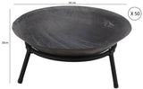 50 x Cast Iron Fire Pit Outdoor Garden Heater Wood Charcoal Fire Bowl - Bulk