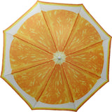 Bright Parasol Garden Umbrella Beach Shade Tilting Lovely Fruit Colours 180cm