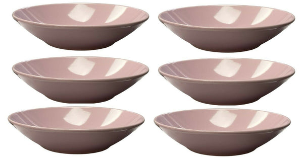Cereal Bowls Soup Bowls Set Of 6 Pink Salad Dessert Bowls Pasta Serving Bowls