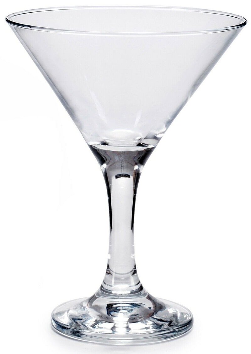 Martini Glasses Set of 6 Martini Glass 190ml Cocktail Glasses