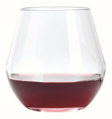 Durobor Set of 6 Red White Wine Whiskey Glasses Large Stemless Tumblers